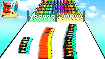 Top Satisfying Mobile Game Battery Run New Free Gameplay (Android,iOS) Walkthrough All Levels Update