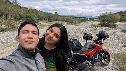 NUESTRO PRIMER VIAJE EN MOTO🏍️||Hunk 160R||⛰️🌄