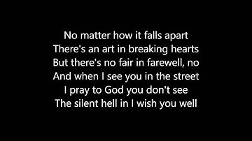 THE SCRIPT - no good in goodbye (LYRICS)