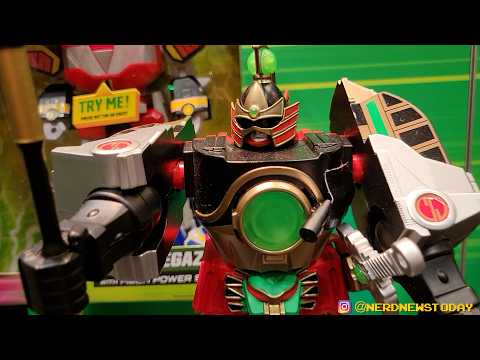 Power Rangers Re-Ignition Figures & Megazords at NY Toy Fair 2026 + Godzilla X MMPR!