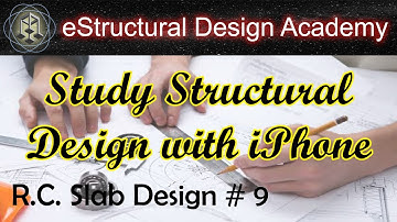 One Way Slab Design using LRFD - RCD Using Structural Design Apps
