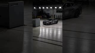 2024 Ford Mustang Front Crash Test at 64 km/h High-Speed Slow Motion Impact Simulation #fordmustang