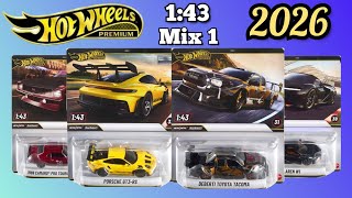 Hot Wheels 2026 143 Mix 1