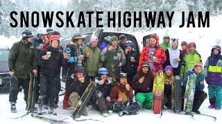 Snowskating - LY Snow X Flatspot Highway Jam by LY Snow 1,645 views 7 years ago 1 minute, 35 seconds