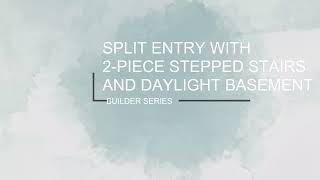 SPLIT ENTRY & STAGGERED OUTSIDE STAIRS [[Builder's Series Tutorials]] The Sims 4