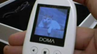 DOMA 1.5インチ　キーチェーン型 デジタルフォトフレーム