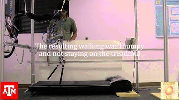 Walking on Rough Terrain with Motion Transitions