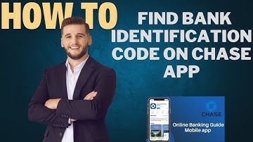 How to find bank identification code on CHASE APP l  DOUBLE Z