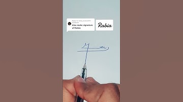 093 Rabia Name Signature