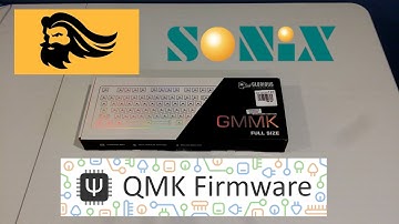 SonixQMK on the Glorious GMMK Full (2021 Version)
