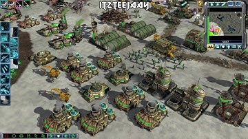 Unofficial Big Bang Patch 1.04 , (Steel Talons) - C&C Kanes Wrath MOD , 2v2 Vs Brutal Ai , Gameplay