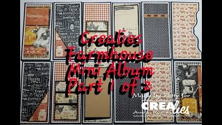 Farmhouse Mini Album part 1 of 2 Tutorial