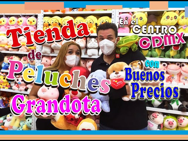 TIENDA DE PELUCHES BONITOS Y CON LUZ A BUEN PRECIO EN LA PLAZA DEL