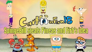 YTP: SpingeBill steals Pineas and Firbs idea (Collab Entry)