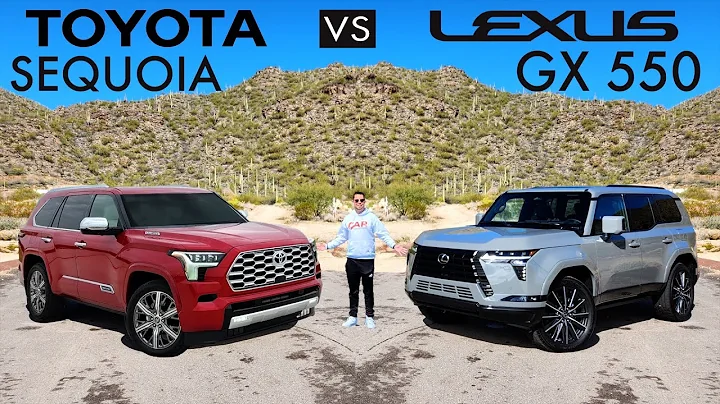TOUGH LUXURY! -- 2024 Lexus GX 550 vs. 2024 Toyota Sequoia: Comparison