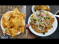 Aloo Samosa Chaat Recipe || Samosay, Chanay Gravy, Red Meethi Chutney
