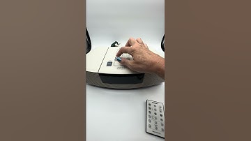 Bose Wave AWRC1P Radio CD Player with Remote White Fully Functional Tested Video