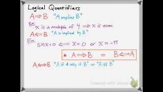 Math as a Language Part I (Logical Quantifiers)