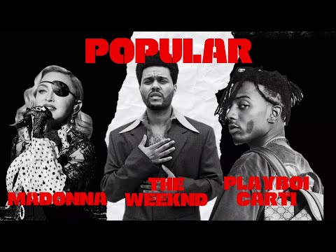 The Weeknd, Playboi Carti & Madonna || Popular (sub.español + lyrics ...