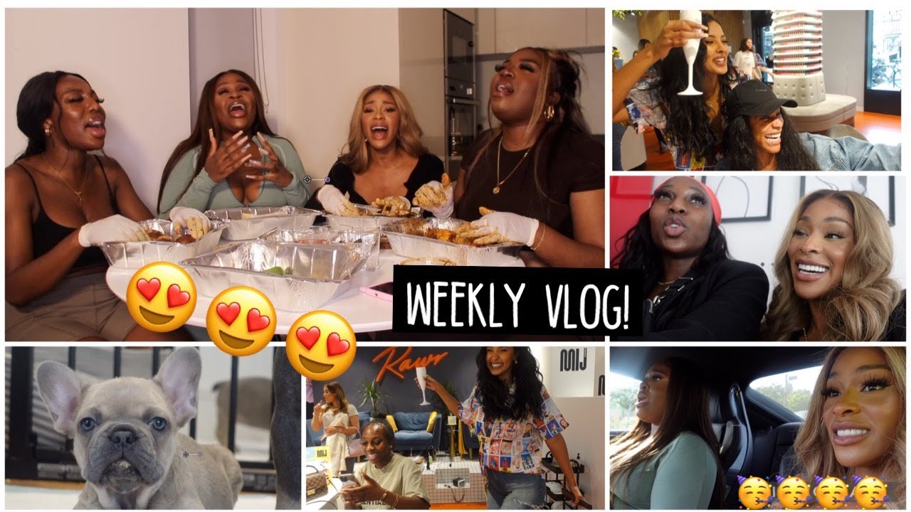 WOW I HAD A LIT WEEK - MAYA JAMA EVENT, DATE NIGHT FT ADEOLA, SEAFOOD MUKBANG FT THE GIRLS & PUPPIES