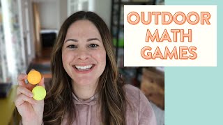 Outdoor Math Games for K-2 // fun outdoor math activities for kids screenshot 1