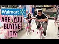 Teaching Leia How To Ride a Bike at Walmart!