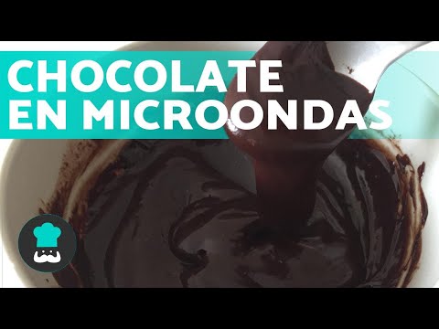 Cómo fundir chocolate correctamente, baño maría, microondas…