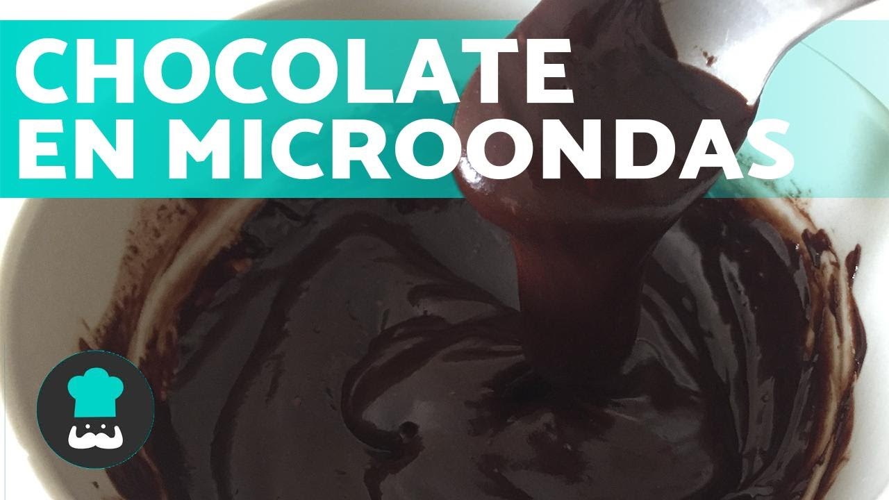 Cómo DERRETIR CHOCOLATE en el MICROONDAS 🍫 ¡Truco para que no se queme! - YouTube