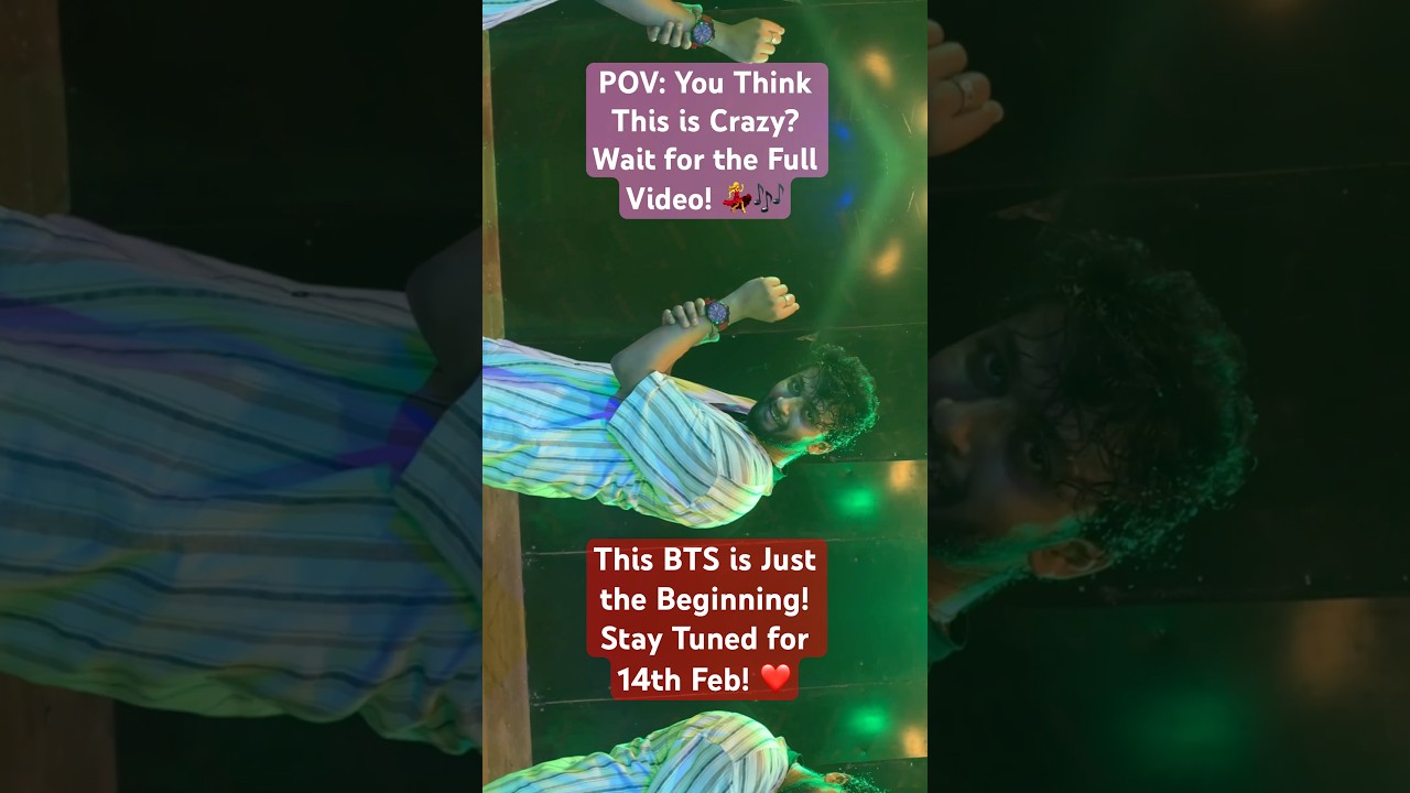 Pre-Valentine Dance BTS! ❤️ Bhasad Macha | Full Video Drops Feb 14! Epic Dance Shoot Sneak Peek!