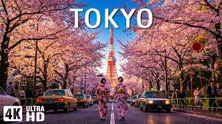 Tokyo Spring 4K 🌸 Peaceful Streets, Soft Sakura & Urban Tranquility screenshot 5