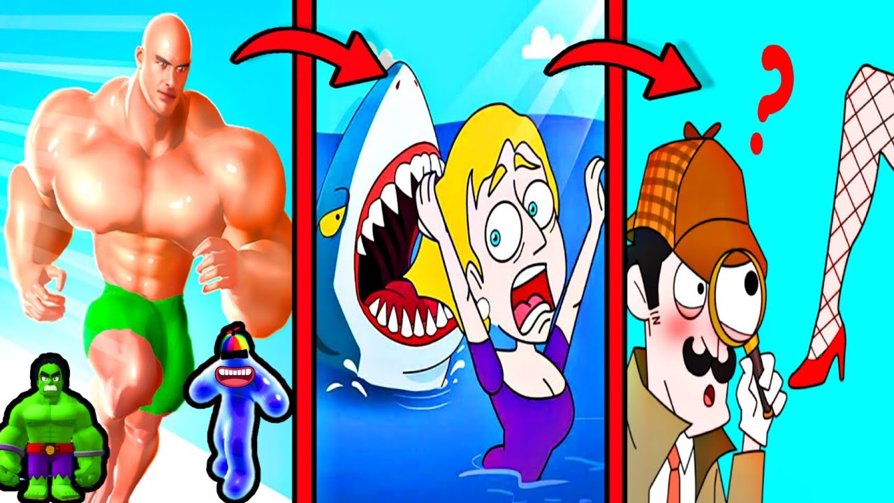 Street Diver, Muscle Rush, Clue Hunter Game, Carpet Run Gameplay