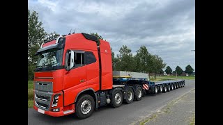 Dhofer Stz H10 9480 A Extendable Semi Low Loader De Borg Trading Company En, Holland