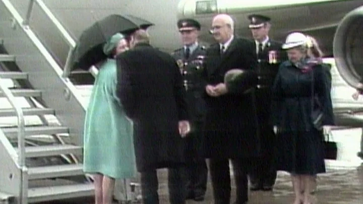 Queen Elizabeth and Prince Philip share rare publi...
