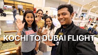 THEY'RE OFF TO MANCHESTER! | KOCHI TO DUBAI INDIGO FLIGHT 6E67 |