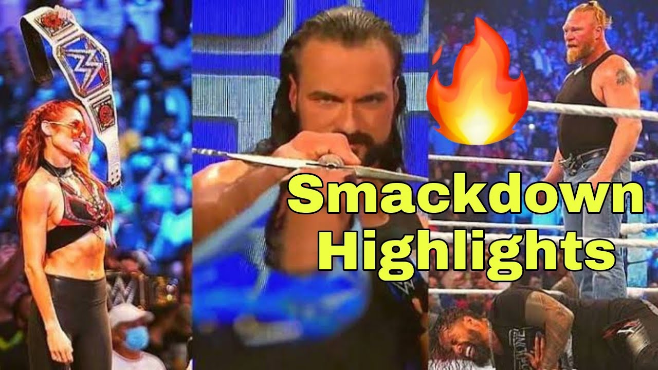 WWE Smackdown 1/10/2021 Highlights (Draft 1st night Results)🔥