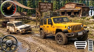 💥 Hill 4x4 Offroad Jeep Driving Simulator 3D - Drive SUV 4x4 Jeep Offroad Game - Android Gameplay screenshot 4