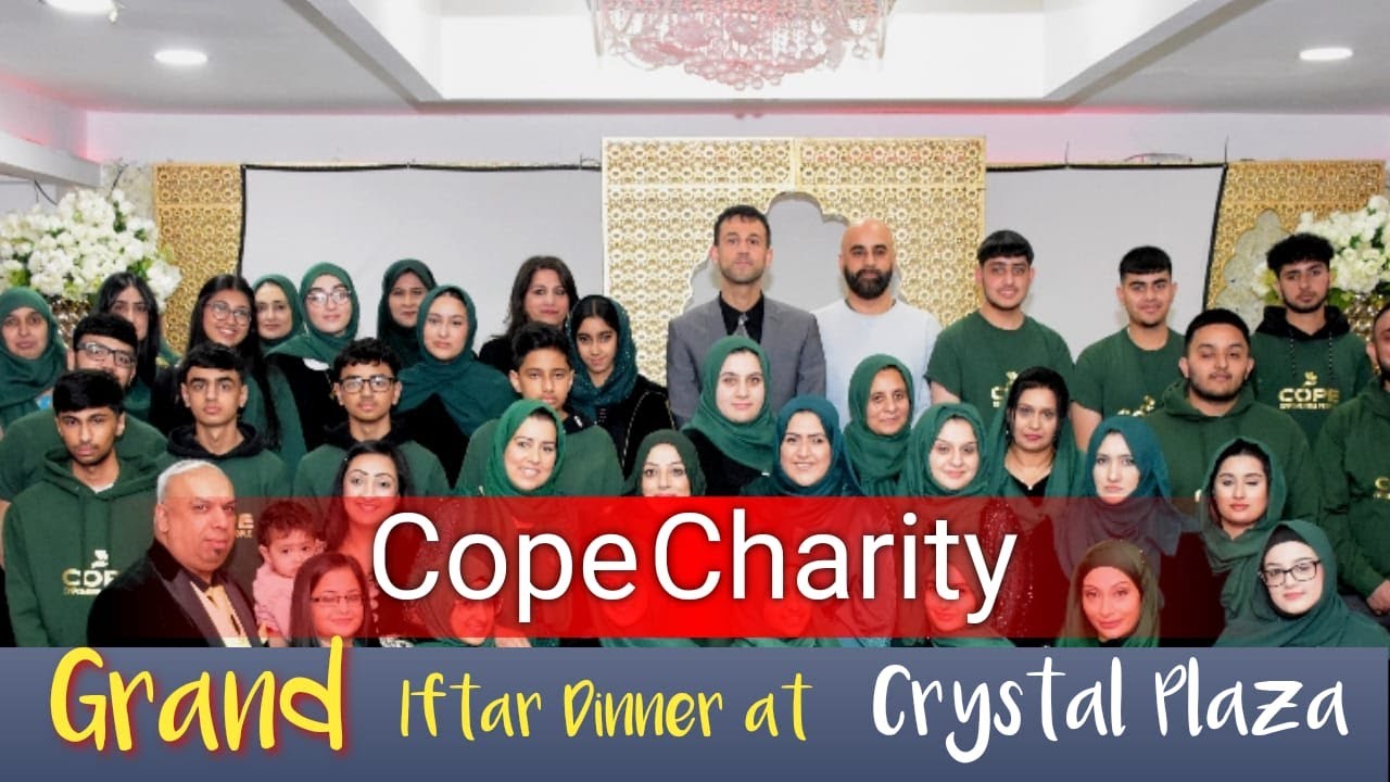 Cope charity held a Grand Iftar Dinner at Crystal Plaza in Birmingham | WNTV | World News