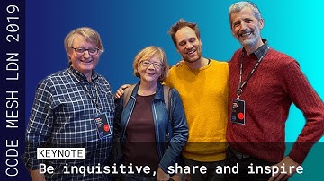 KEYNOTE | Sam Aaron, Jeremy Ruston & Robert Virding - TBD: Be Inquisitive, Share and Inspire