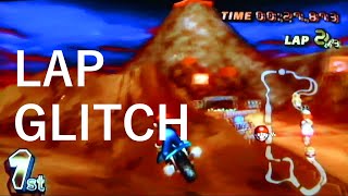 Mario Kart Wii - Grumble Volcano Lap Glitch