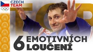 TOP: 6 emotivních loučení sportovců