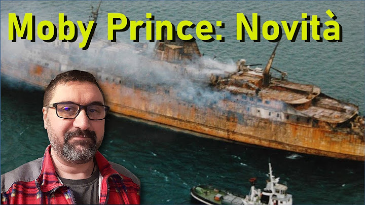 Nuove verità sull'incidente del Moby Prince