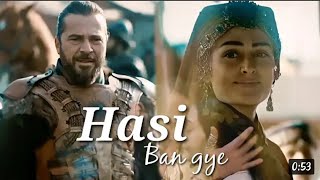 #hasi ban gaye #song #halima #erthgul #vm#erthgul ghazi season #episodes #ptv #urdu #best #drama