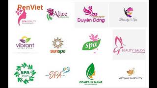 Một số mẫu logo đẹp cho spa