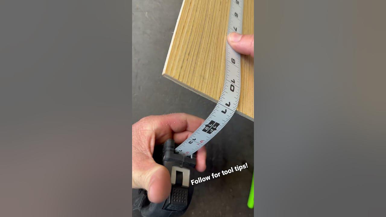 Flat tape measure? These are handy for workbench layout! (No standout)  #fastcap 