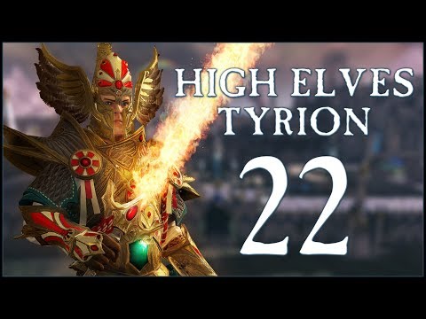 РАЗРУШИТЕЛЬНЫЙ УДАР - High Elves: Tyrion (Legendary) - Total War: WARHAMMER II - Ep.22!