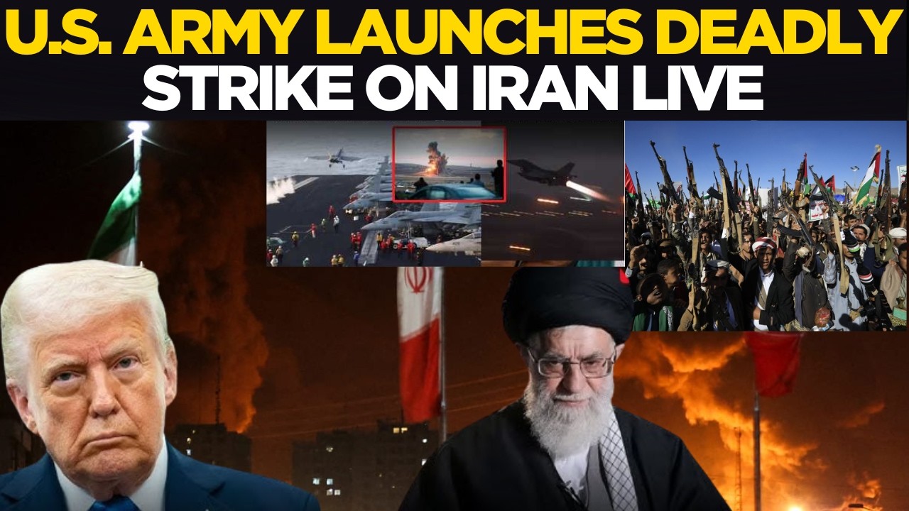 US Iran War Live | World War 3 Soon? | Trump vs Khamenei | Trump To Strike Iran Tonight? World News