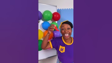 Pop the Balloon! Sink or Float with MEEKAH! #shorts #blippi