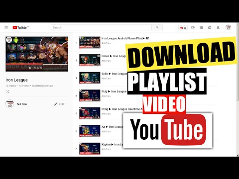 How To Download Playlist Youtube ▶ Cách Tải Danh Sách Phát Youtube ▶ Full HD