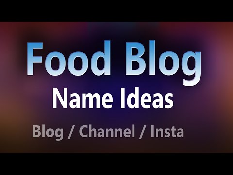Food blog name Ideas For Instagram indian food blog name ideas food vlog channel name ideas
