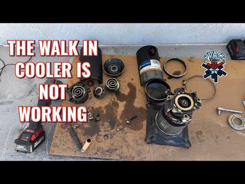 THE WALK IN COOLER IS NOT WORKING